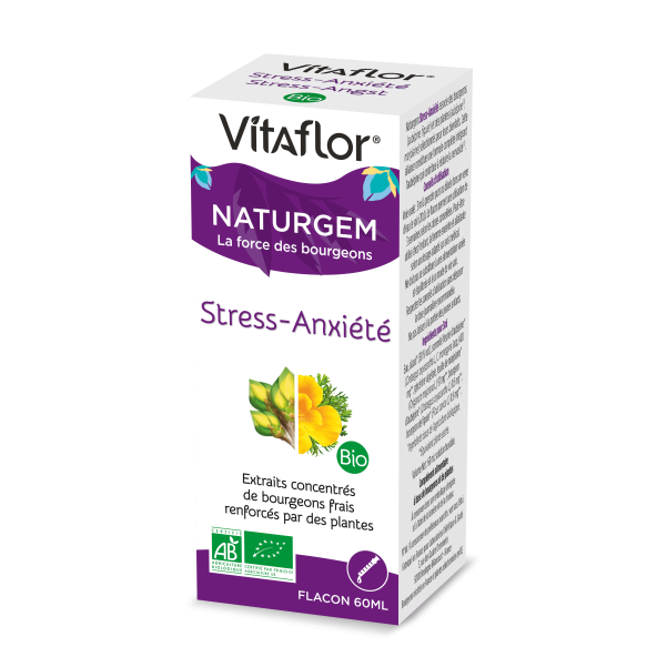 Complexe Stress-Anxiété Bio – Complexe gemmo-phyto – Vitaflor