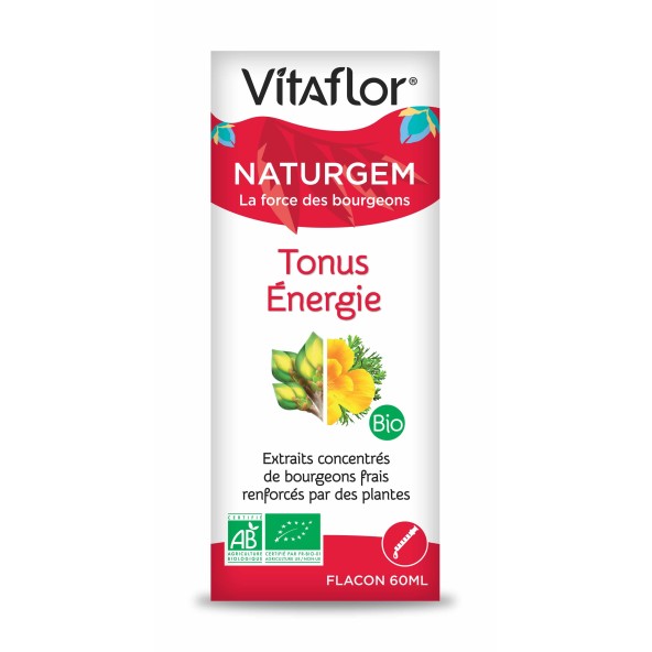 Complexe Tonus-Energie Bio – Complexe gemmo-phyto – Vitaflor