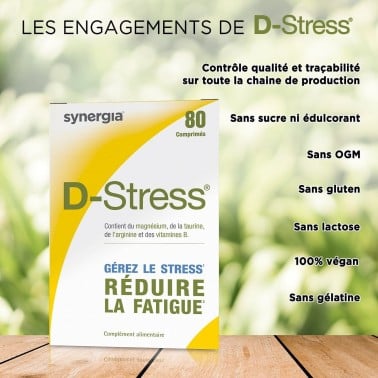 D-Stress – 80 comprimés – Synergia