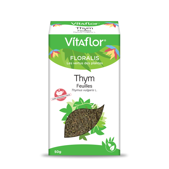 Thym - Boite de 50gr - Plante en vrac (feuilles) Vitaflor - 1