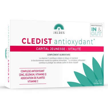 Cledist antioxydant – Boîte de 60 comprimés – Jaldes