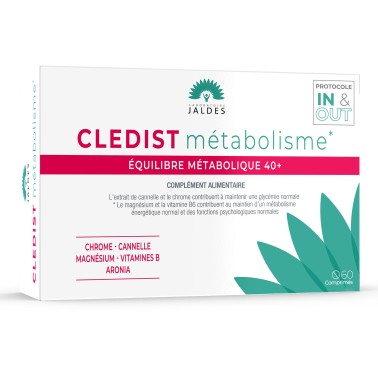 Cledist Métabolisme - 60 comprimés - Tour de taille et silhouette - Jaldes