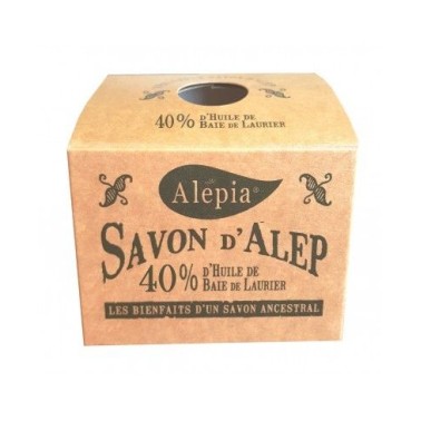 Savon d’Alep – Authentique 40% de laurier – Alepia