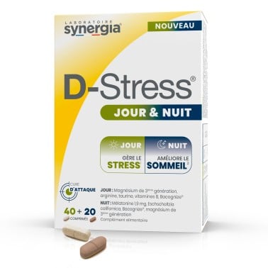 D-Stress JOUR & NUIT - Stress et sommeil - Synergia